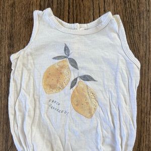 Rylee + Cru Fresh Squeezed Lemon Bubble 3-6m